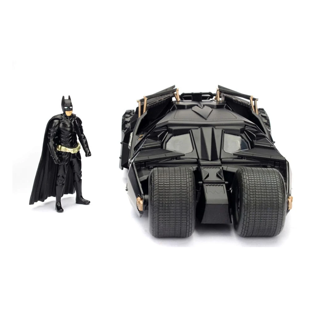 Batman The Dark Knight Batmobile DC Comics Diecast Model 1/24 Figurka 7 cm - Image 5
