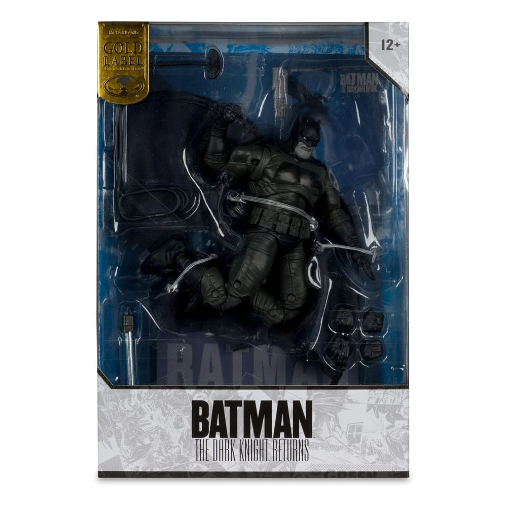 Batman: The Dark Knight Returns #1 DC Multiverse McFarlane Cover Recreations Gold Label Figurka 18 cm - Image 9