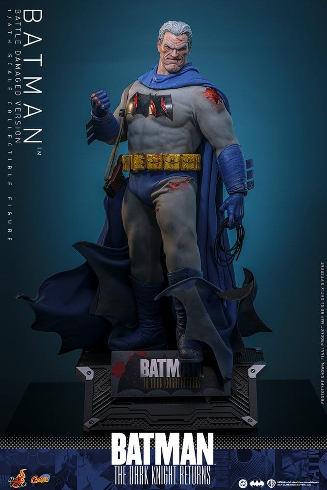 Batman The Dark Knight Returns DC Comic Masterpiece Battle Damaged Version 1/6 Figurka 32 cm - Image 10