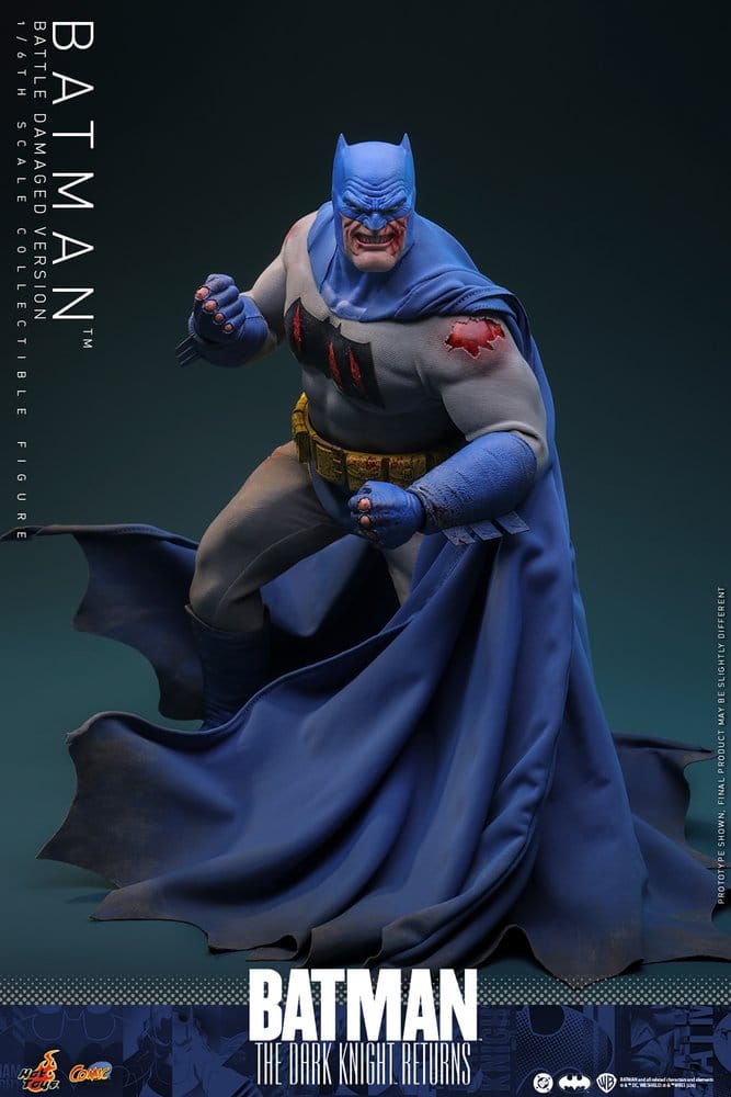 Batman The Dark Knight Returns DC Comic Masterpiece Battle Damaged Version 1/6 Figurka 32 cm - Image 16