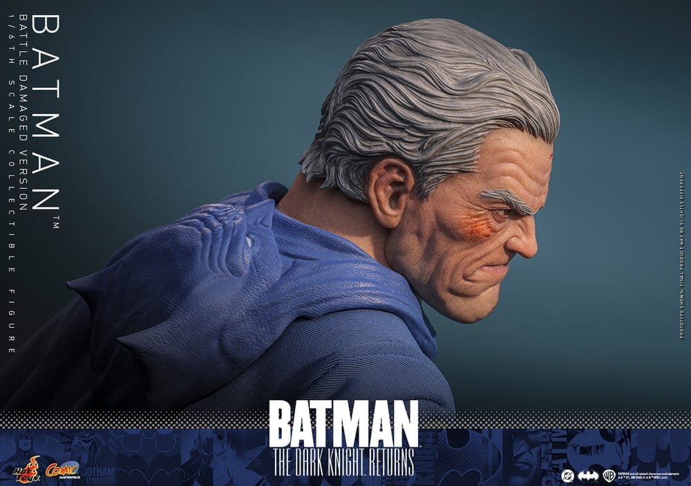 Batman The Dark Knight Returns DC Comic Masterpiece Battle Damaged Version 1/6 Figurka 32 cm - Image 17