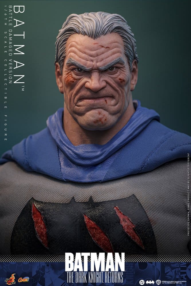 Batman The Dark Knight Returns DC Comic Masterpiece Battle Damaged Version 1/6 Figurka 32 cm - Image 19