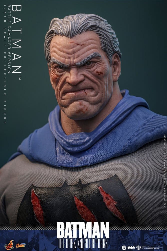 Batman The Dark Knight Returns DC Comic Masterpiece Battle Damaged Version 1/6 Figurka 32 cm - Image 20