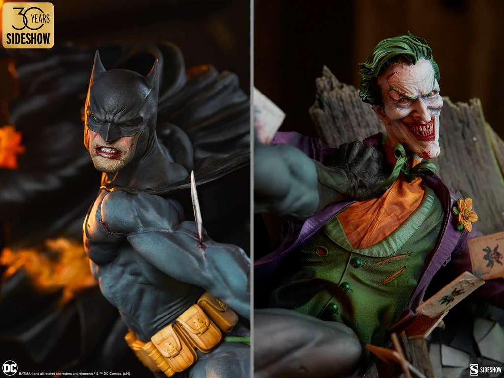 Batman vs The Joker Eternal Enemies DC Comics Premuim 1:4 Figurka 81 cm - Image 6