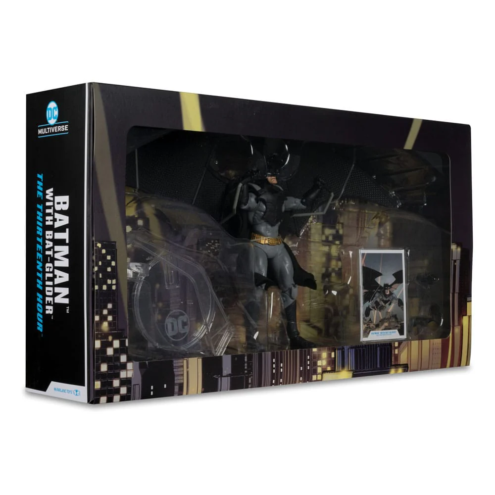 Batman with Bat-Glider The Thirteenth Hour DC Multiverse Gold Label Figurka 18 cm - Image 10