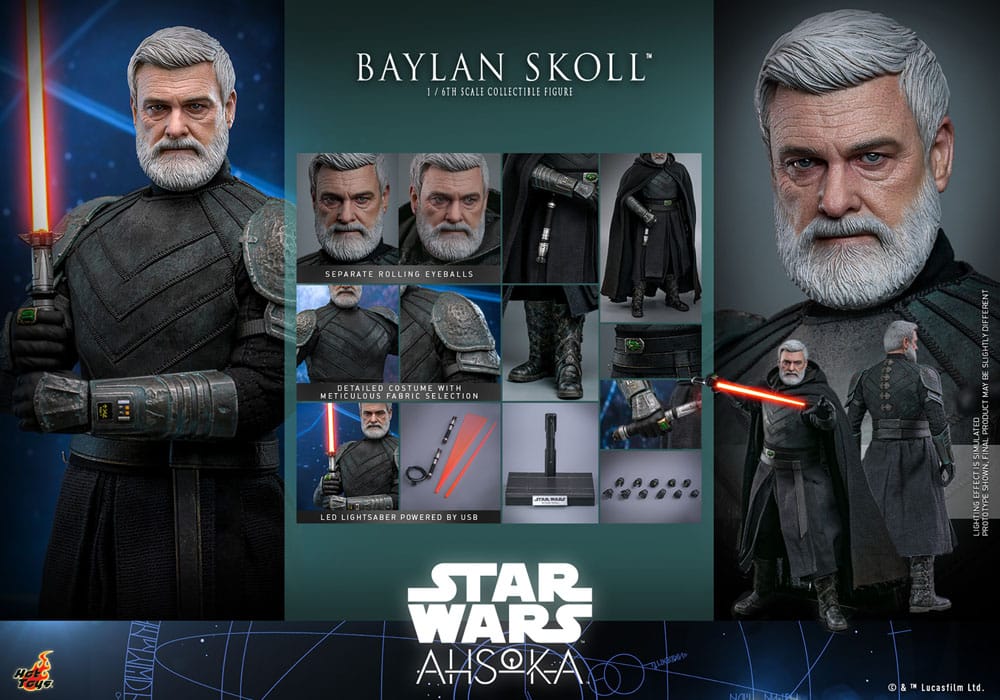 Baylan Skoll Star Wars: Ahsoka 1/6 Figurka 32 cm - Image 16
