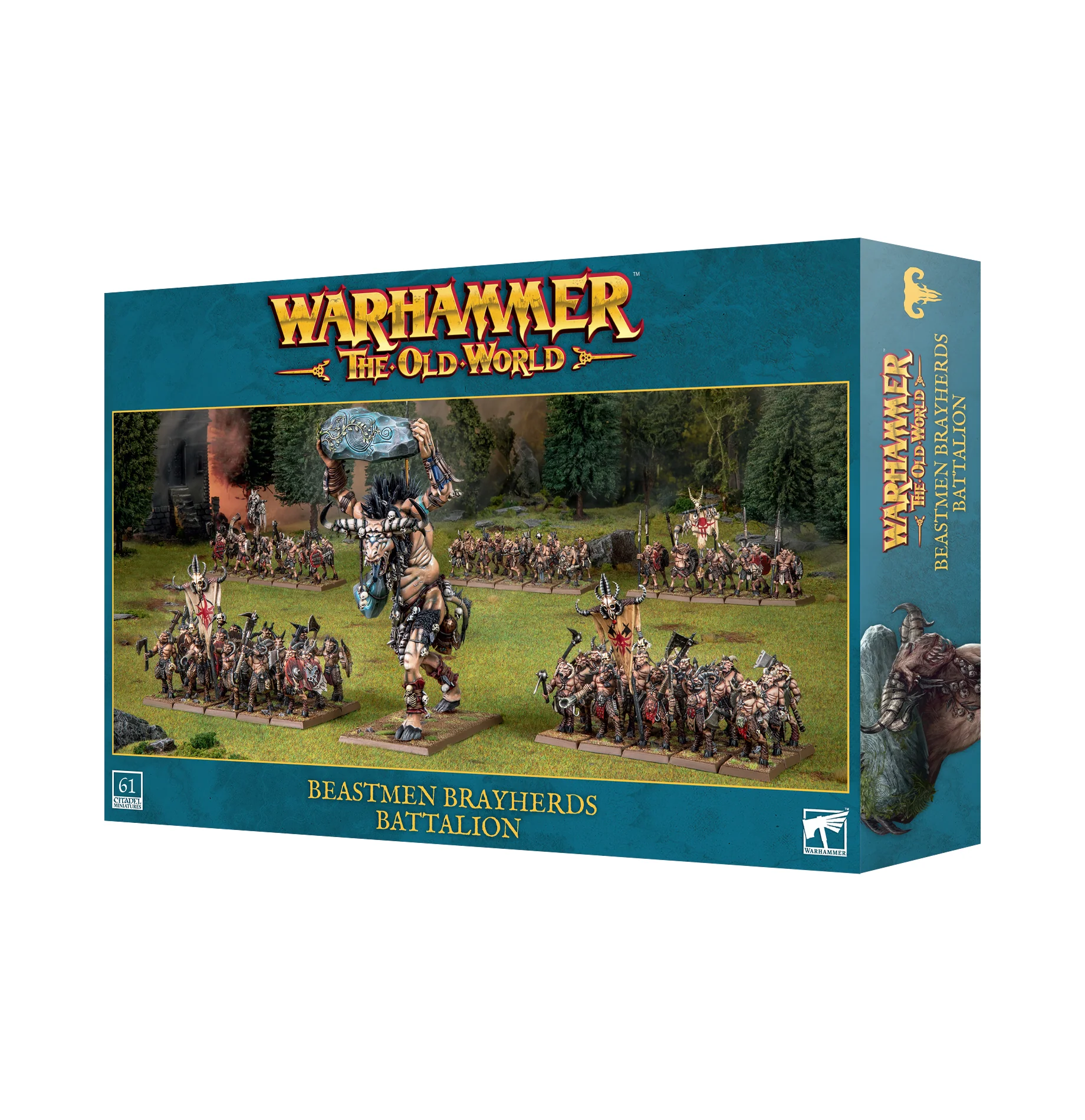 Beastmen Brayherds Battalion Warhammer: The Old World Starter Set