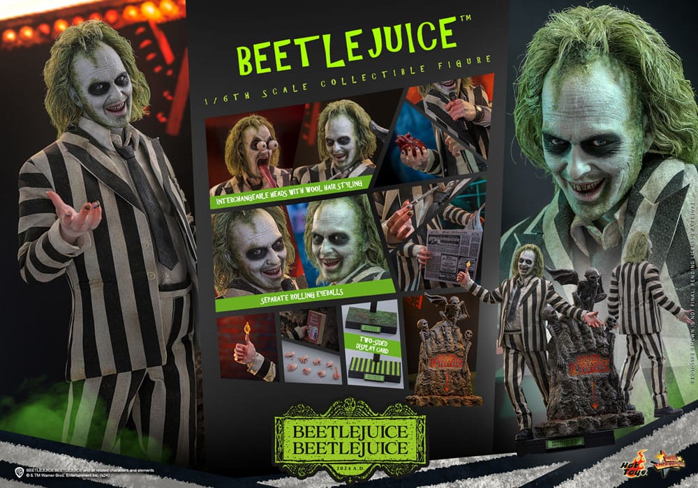 Beetlejuice Beetlejuice Movie Masterpiece 1/6 Figurka 30 cm - Image 21