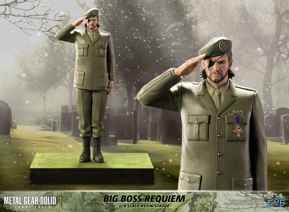Big Boss Requiem Metal Gear Solid 3: Snake Eater 1/4 Figurka 55 cm - Image 3