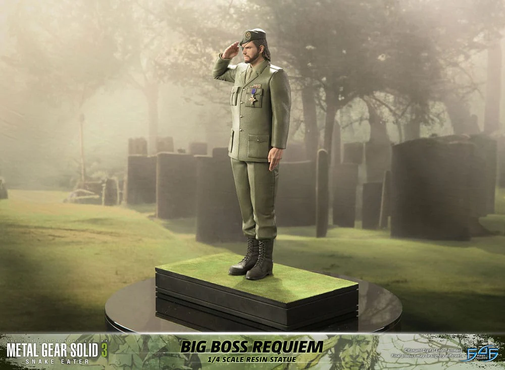 Big Boss Requiem Metal Gear Solid 3: Snake Eater 1/4 Figurka 55 cm - Image 4