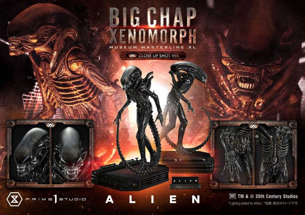 Big Chap Xenomorph Close Up Shot Ver. Alien Movie Museum Masterline XL 1/3 Figurka 100 cm - Image 5