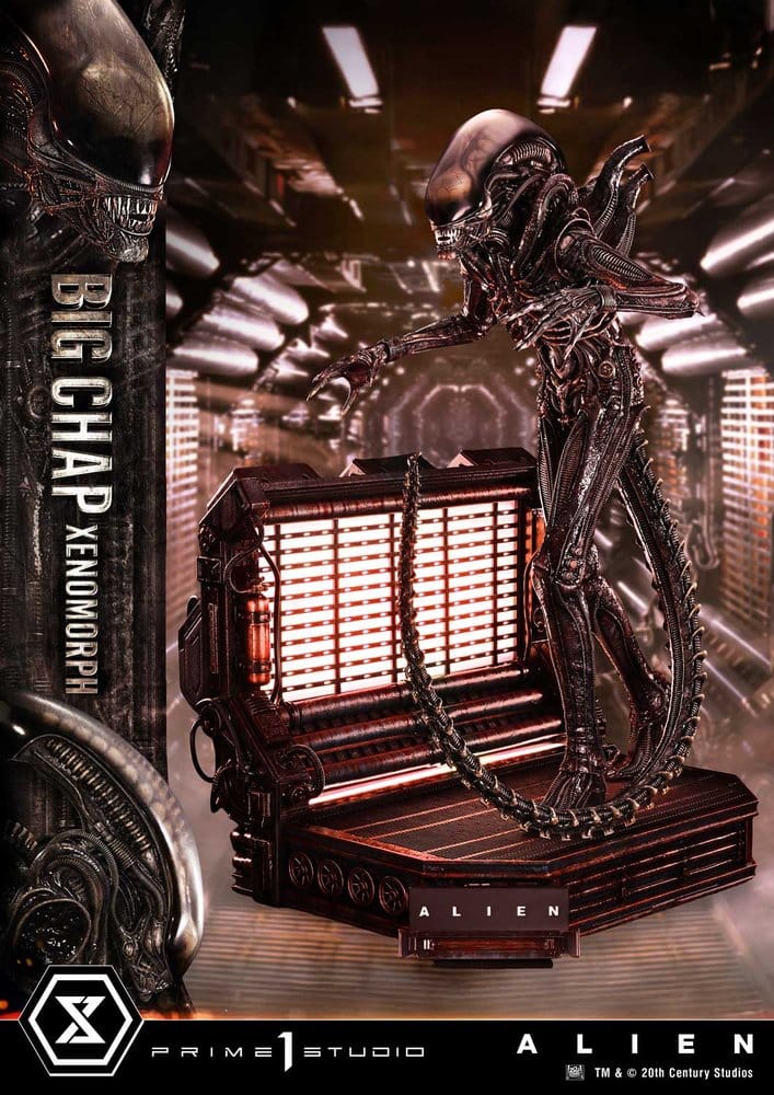 Big Chap Xenomorph Regular Ver. Alien Museum Masterline XL 1/3 Figurka 100 cm - Image 3