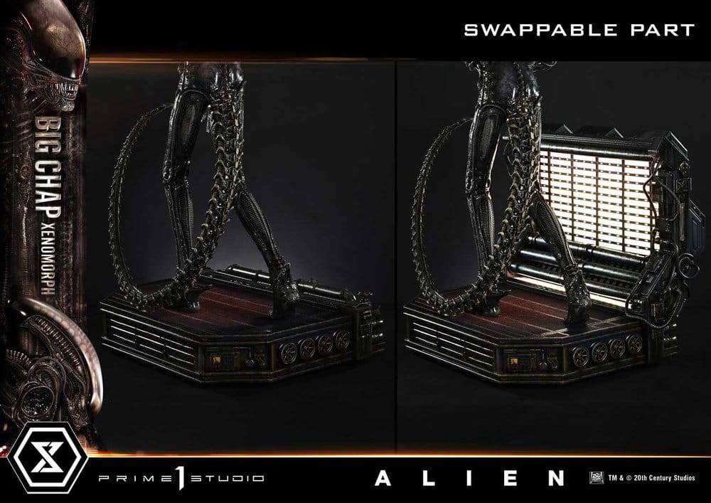 Big Chap Xenomorph Regular Ver. Alien Museum Masterline XL 1/3 Figurka 100 cm - Image 7