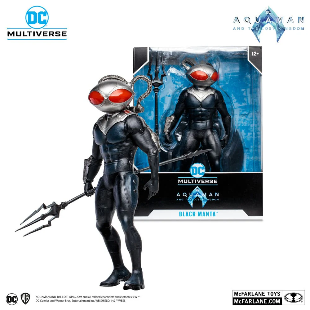 Black Manta Aquaman and the Lost Kingdom DC Multiverse Figurka 30 cm - Image 3