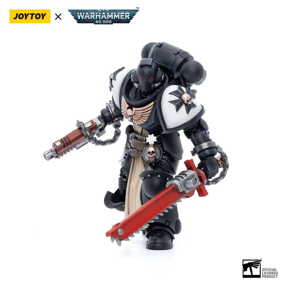 Black Templars Army Primaris Crusader Squad Warhammer 40k 4-Pack 1/18 Figurki 12 cm - Image 10