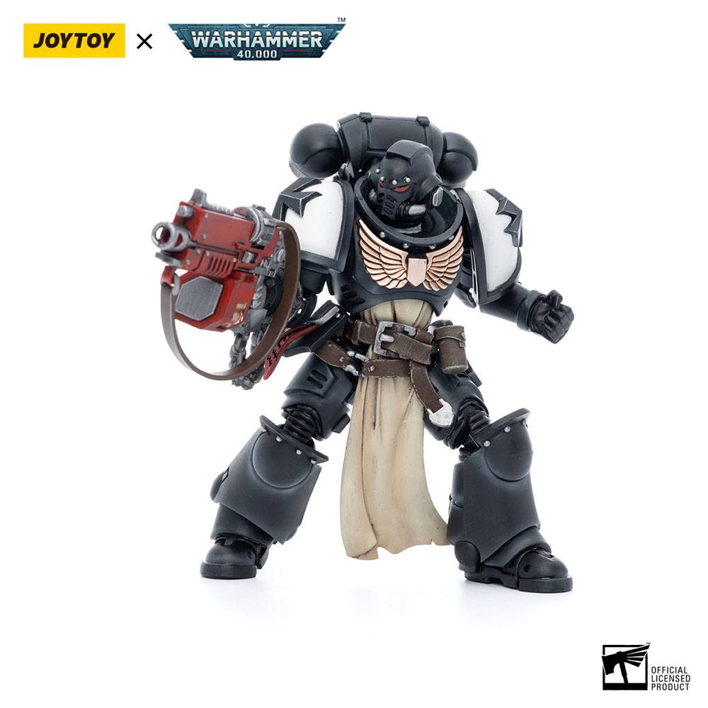 Black Templars Army Primaris Crusader Squad Warhammer 40k 4-Pack 1/18 Figurki 12 cm - Image 12