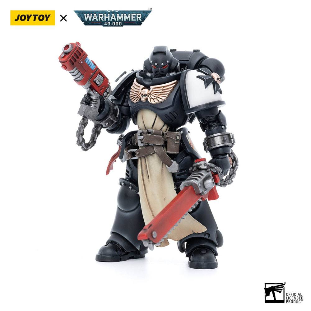 Black Templars Army Primaris Crusader Squad Warhammer 40k 4-Pack 1/18 Figurki 12 cm - Image 15