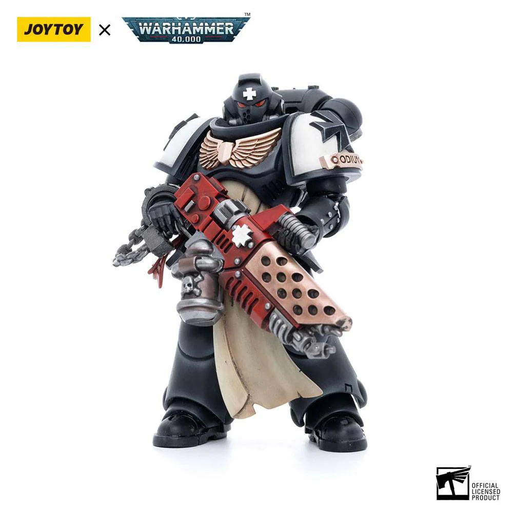 Black Templars Army Primaris Crusader Squad Warhammer 40k 4-Pack 1/18 Figurki 12 cm - Image 6