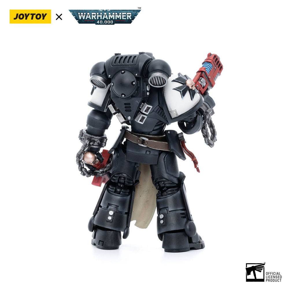 Black Templars Army Primaris Crusader Squad Warhammer 40k 4-Pack 1/18 Figurki 12 cm - Image 8