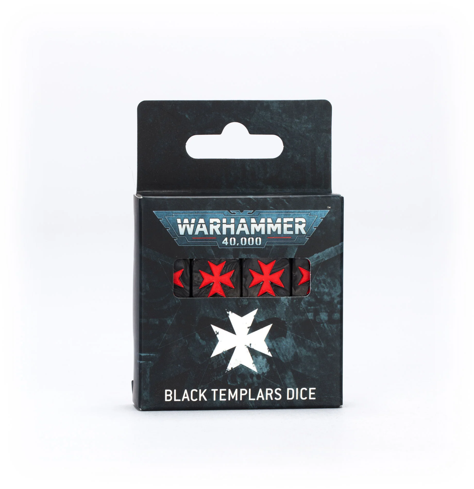 Black Templars Dice Set Kości Warhammer 40K