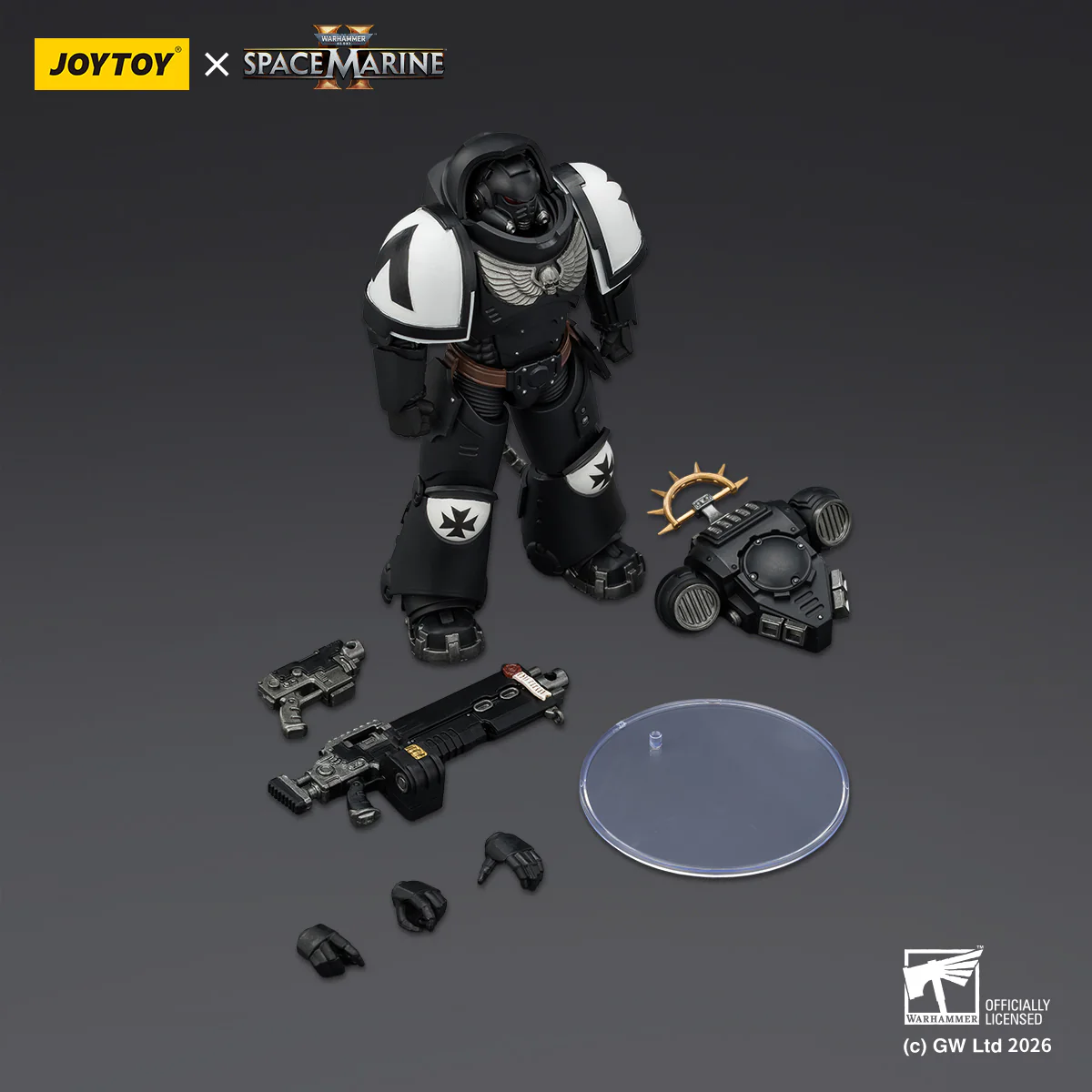 Black Templars Heavy Intercessor Game Edition Warhammer 40k 1/18 Figurka 13 cm - Image 10