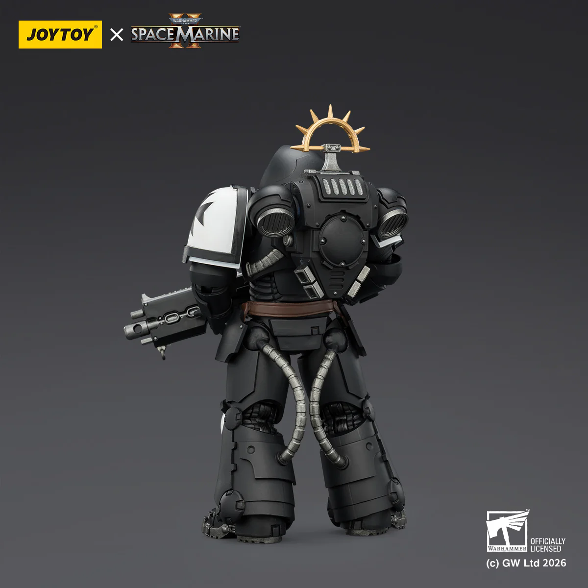 Black Templars Heavy Intercessor Game Edition Warhammer 40k 1/18 Figurka 13 cm - Image 7