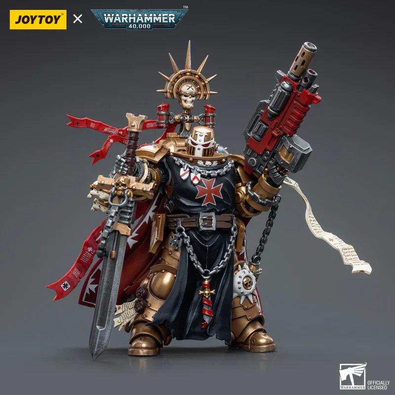 Black Templars High Marshal Helbrecht Warhammer 40k 1/18 Figurka 12 cm - Image 12