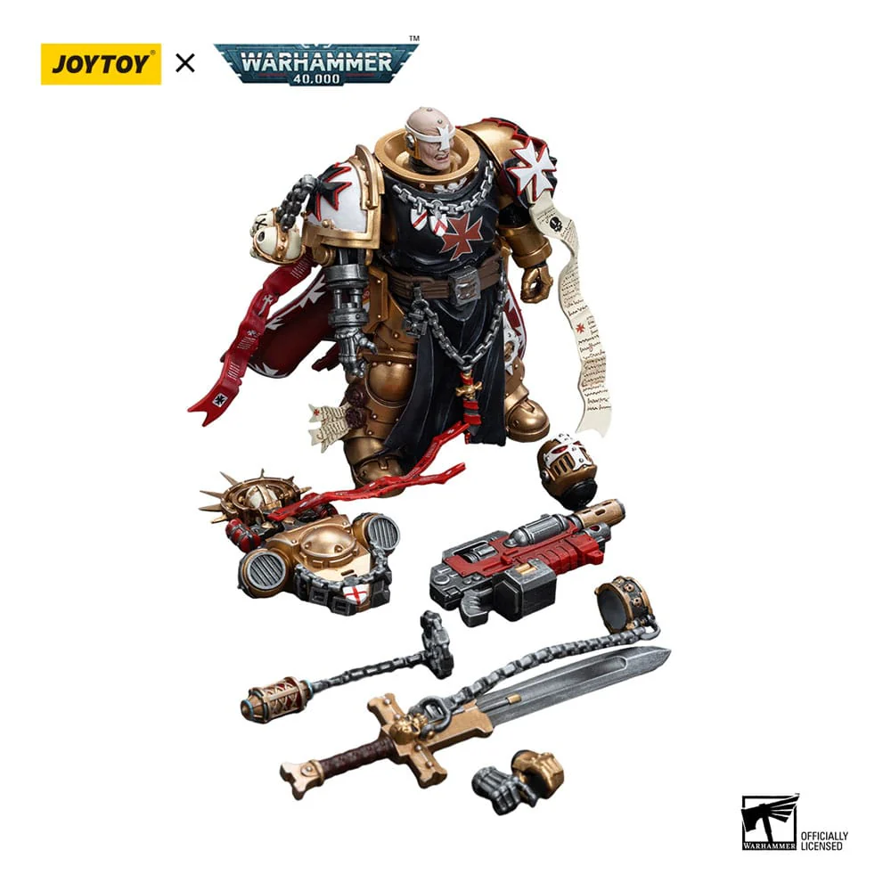 Black Templars High Marshal Helbrecht Warhammer 40k 1/18 Figurka 12 cm - Image 4