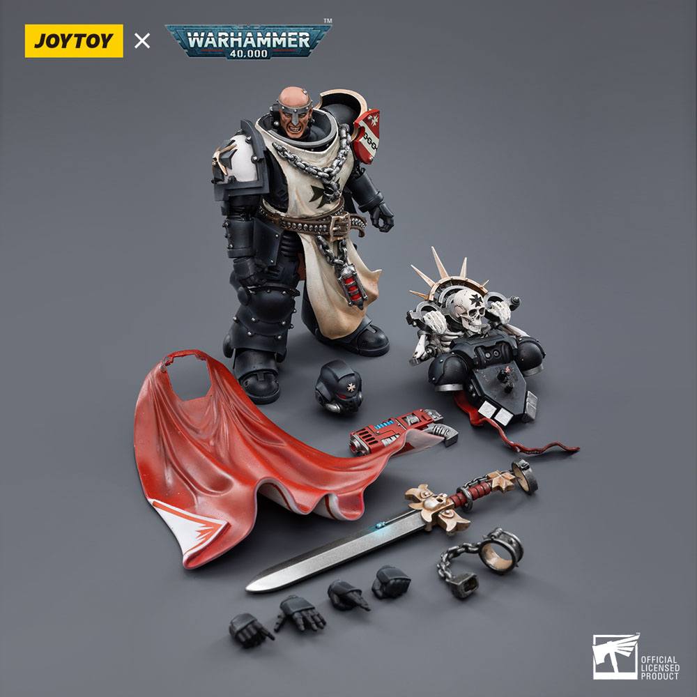 Black Templars Marshal Baldeckrath Warhammer 40k 1/18 Figurka 12 cm - Image 15
