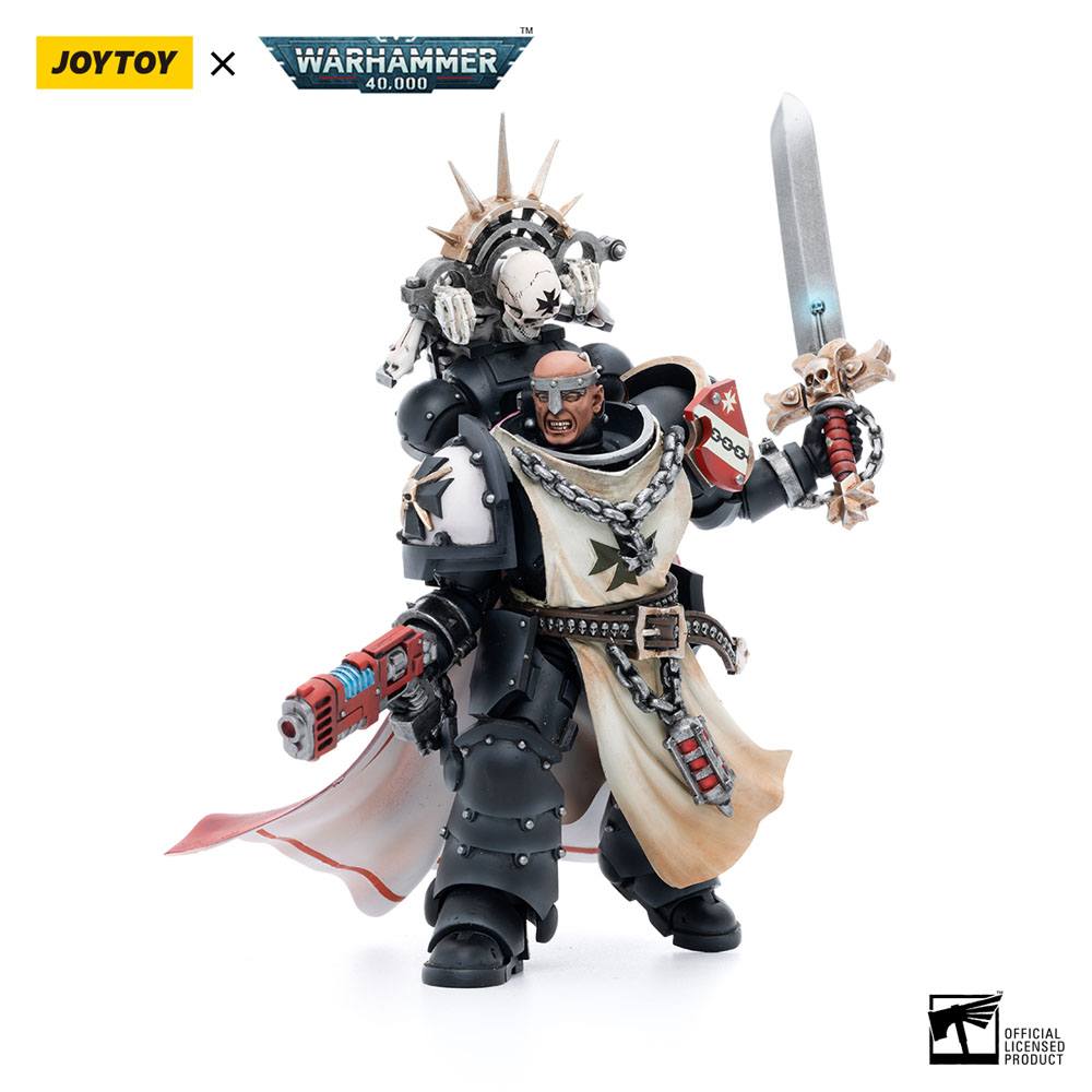 Black Templars Marshal Baldeckrath Warhammer 40k 1/18 Figurka 12 cm - Image 4