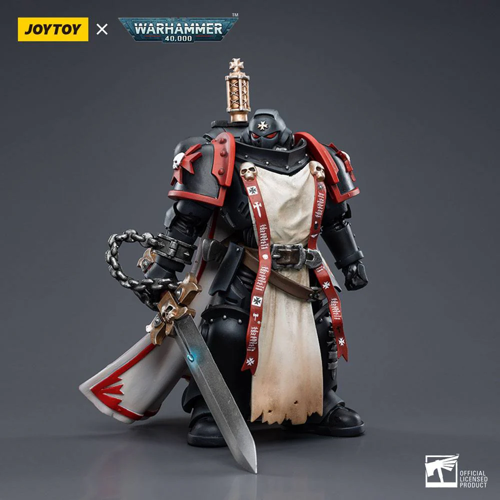 Black Templars Primaris Sword Brethren Eberwulf Warhammer 40k 1/18 Figurka 12 cm - Image 14