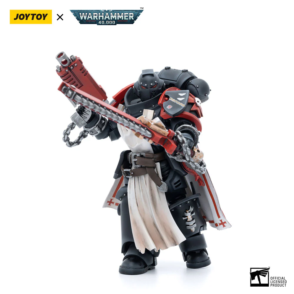 Black Templars Primaris Sword Brethren Harmund 40k 1/18 Figurka 12 cm - Image 5