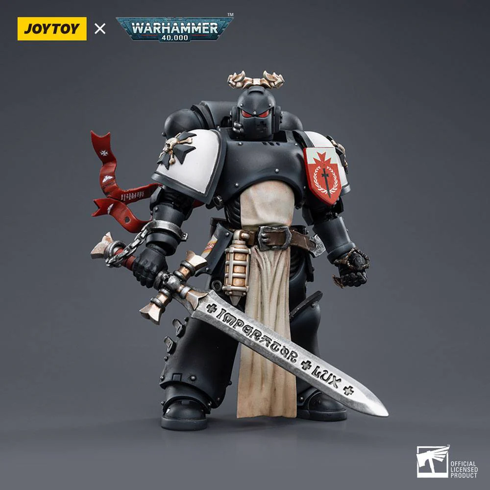 Black Templars The Emperors Champion Rolantus Warhammer 40k 1/18 Figurka 12 cm - Image 14