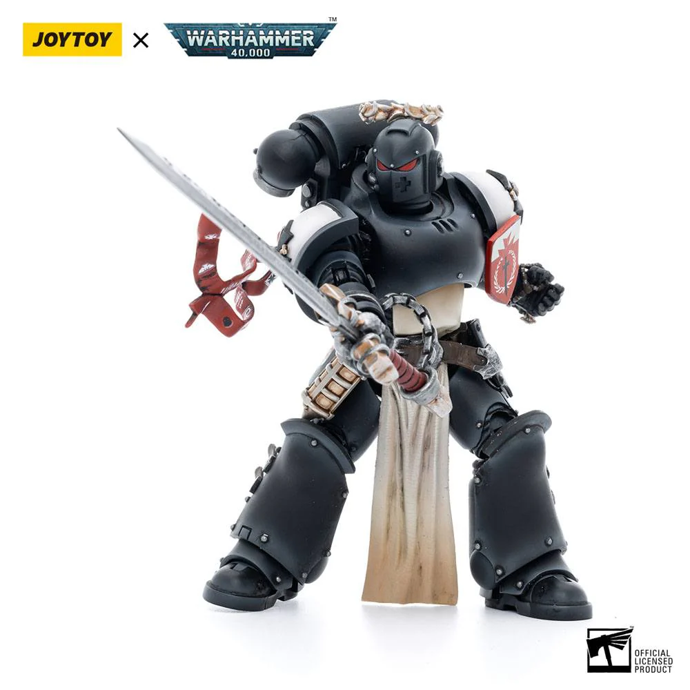 Black Templars The Emperors Champion Rolantus Warhammer 40k 1/18 Figurka 12 cm - Image 2