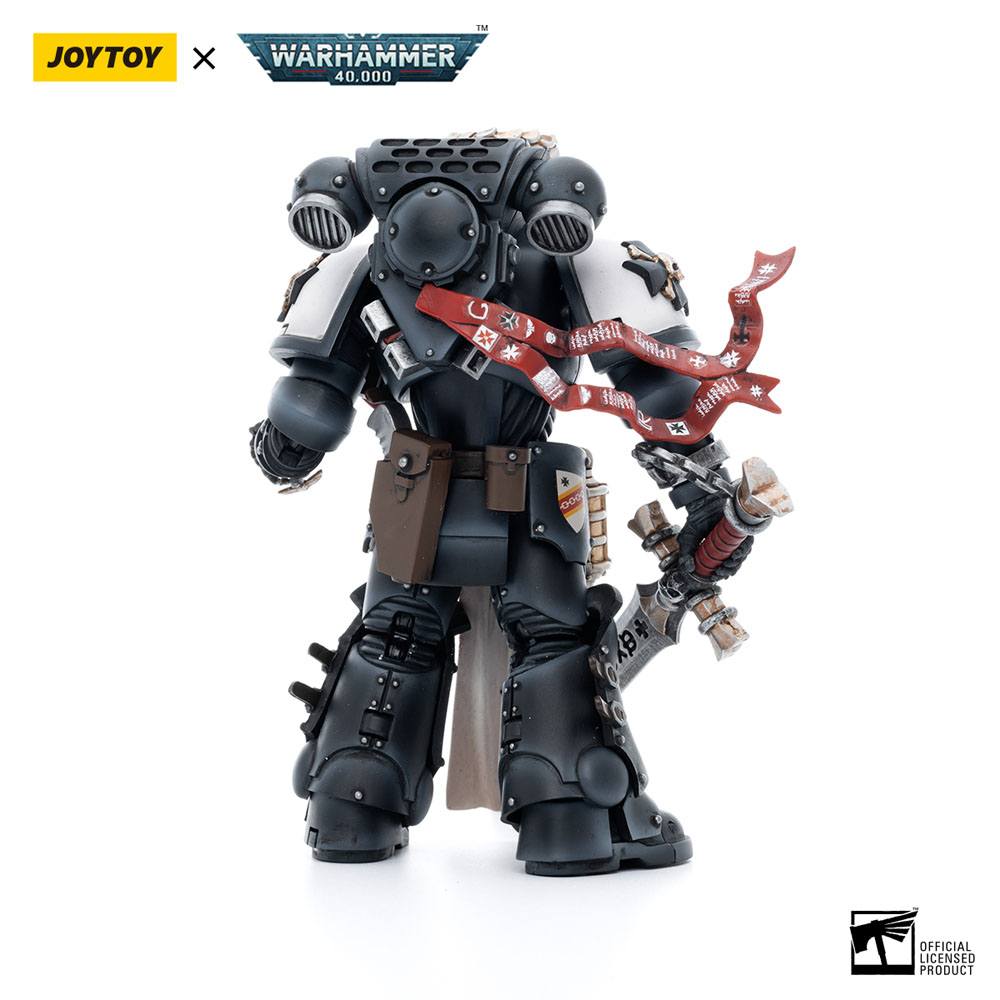 Black Templars The Emperors Champion Rolantus Warhammer 40k 1/18 Figurka 12 cm - Image 3