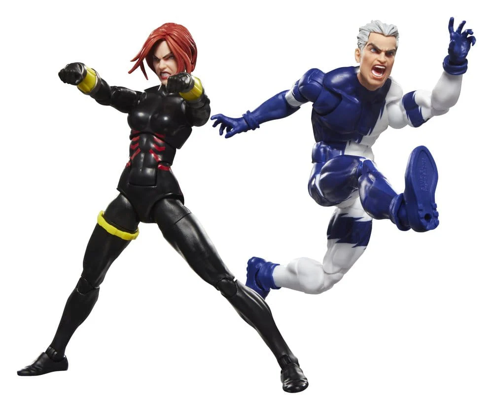 Black Widow & Quicksilver Avengers Marvel Legends 2-Pack Figurki 15 cm