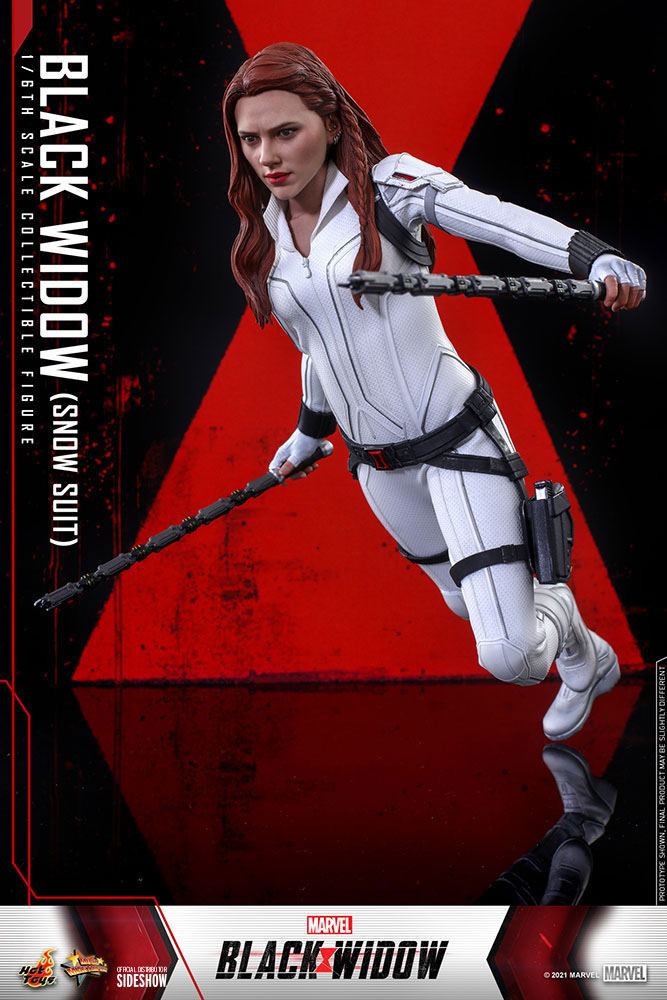 Black Widow Snow Suit Version Marvel Black Widow Movie Masterpiece 1/6 Figurka 28 cm - Image 10
