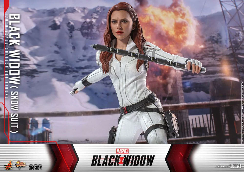 Black Widow Snow Suit Version Marvel Black Widow Movie Masterpiece 1/6 Figurka 28 cm - Image 14