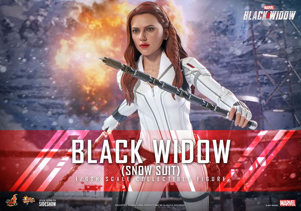 Black Widow Snow Suit Version Marvel Black Widow Movie Masterpiece 1/6 Figurka 28 cm - Image 2