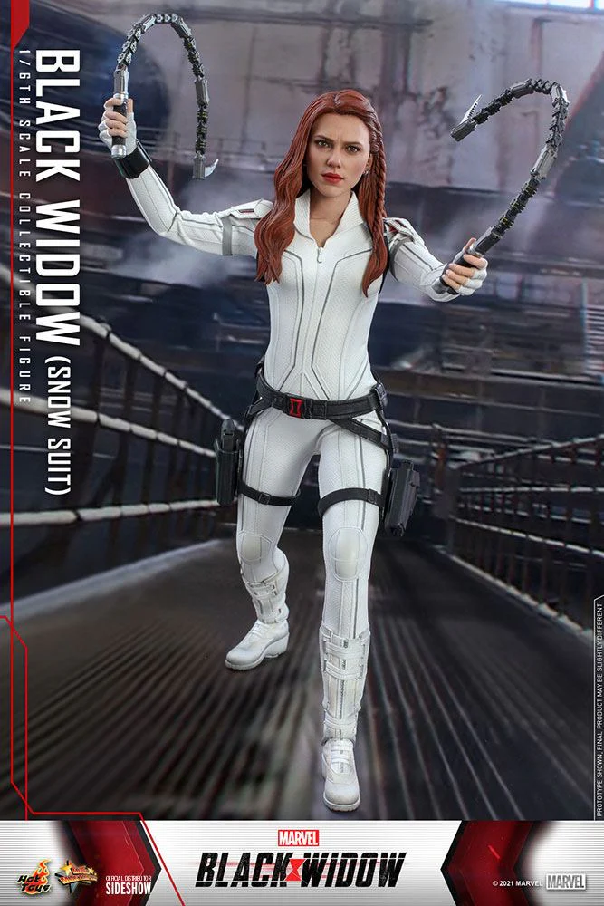 Black Widow Snow Suit Version Marvel Black Widow Movie Masterpiece 1/6 Figurka 28 cm - Image 7