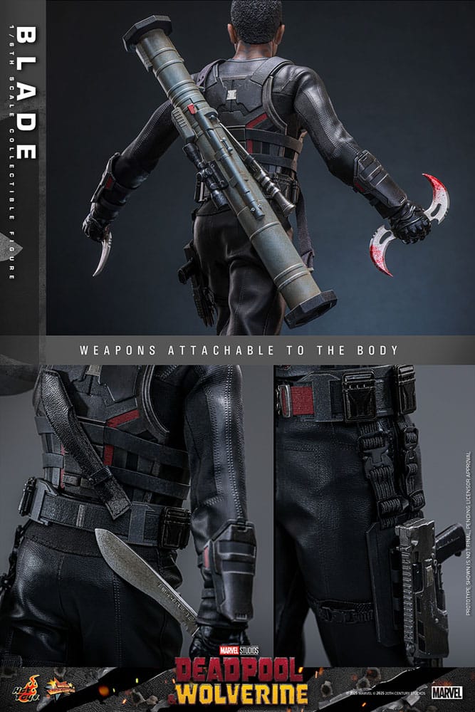 Blade Marvel Deadpool & Wolverine Movie Masterpiece 1/6 Figurka 30 cm - Image 18