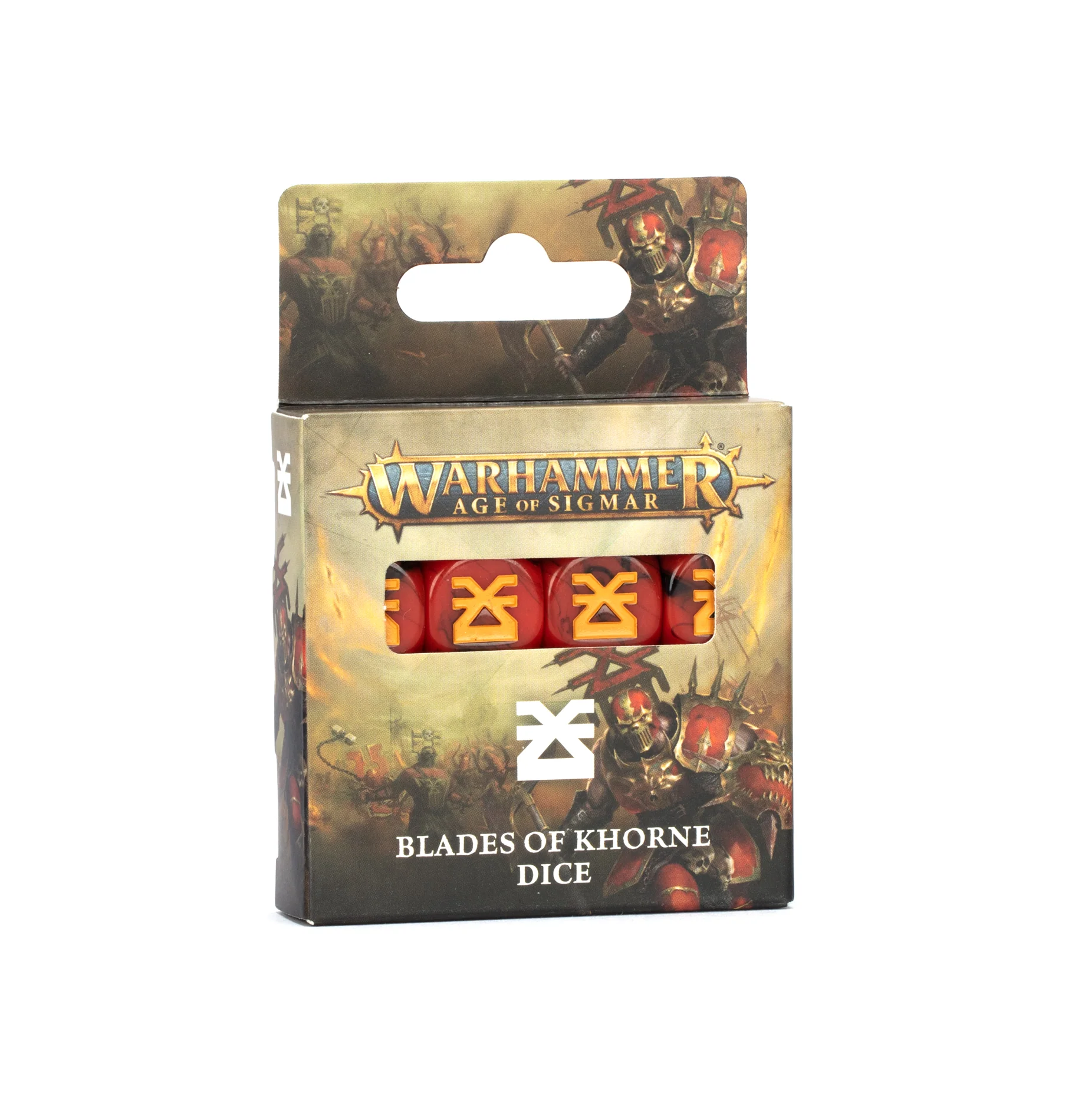 Blades of Khorne Dice Set Warhammer Age of Sigmar Kości