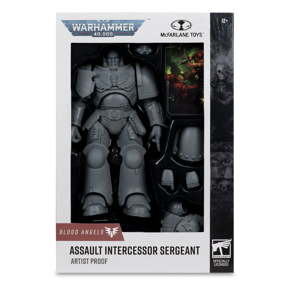 Blood Angel Assault Intercessor Sergeant Warhammer 40,000 Artist Proof Figurka 18 cm - Image 7