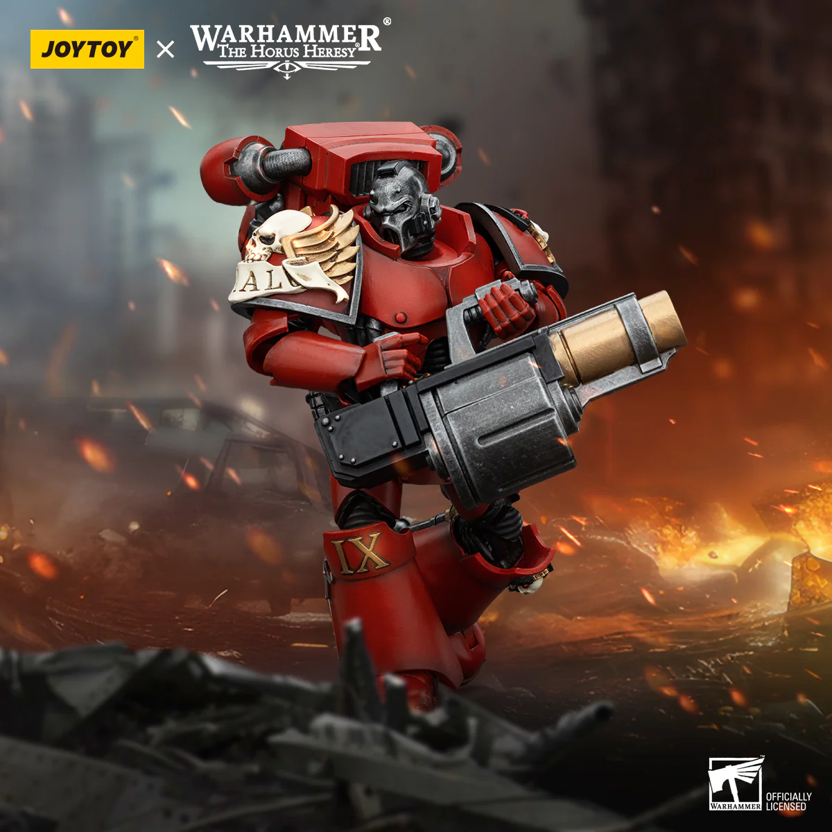 Blood Angels Angel's Tears Squad Erelim with Angel's Tears Grenade Launcher Warhammer The Horus Heresy 1/18 Figurka 12 cm - Image 11