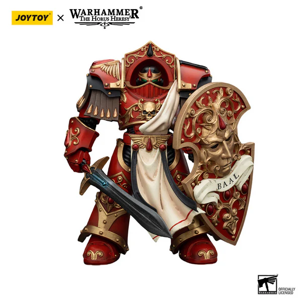 Blood Angels Crimson Paladins Squad Crimson Paladin 2 Warhammer The Horus Heresy 1/18 Figurka 14 cm - Image 2