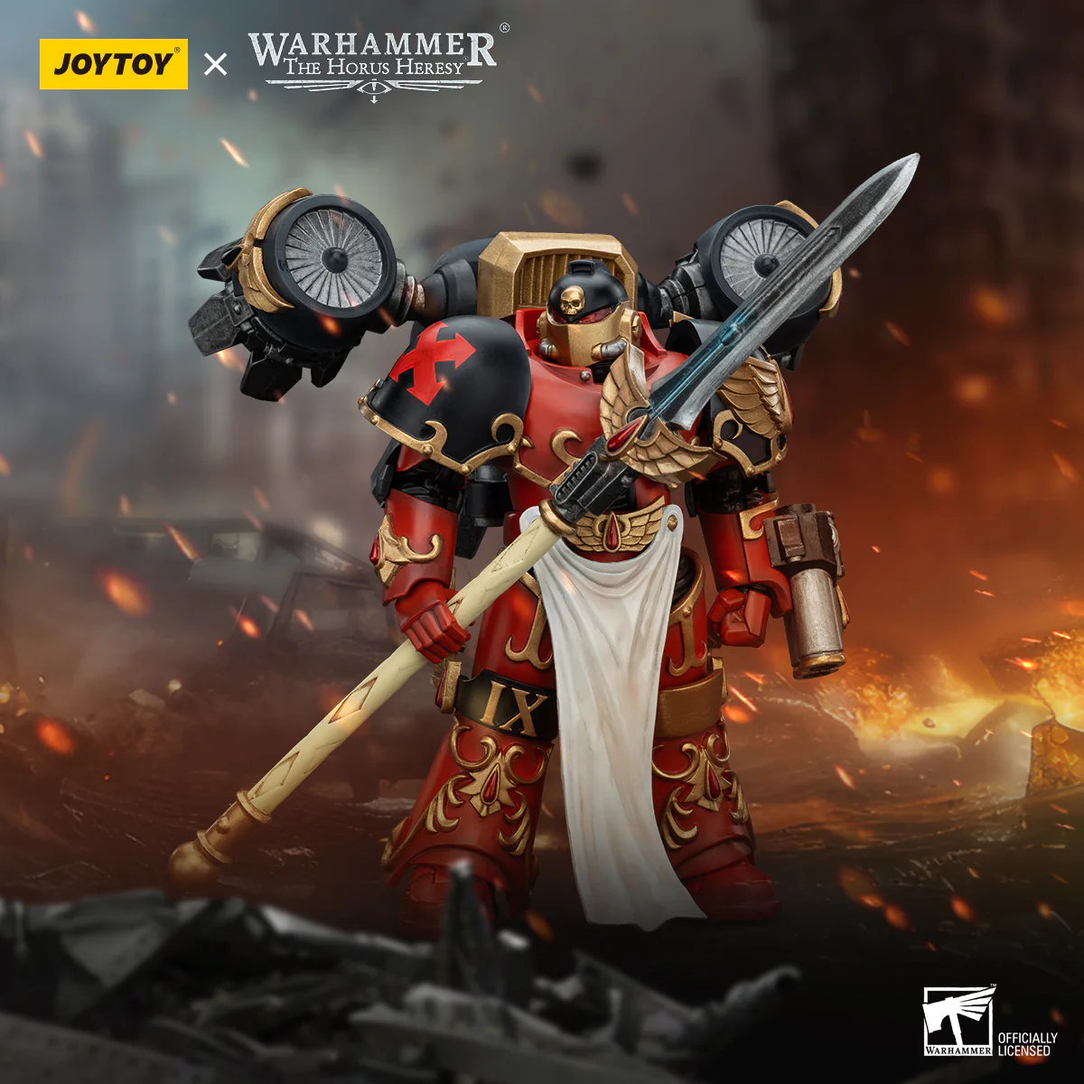 Blood Angels Dawnbreaker Cohort Dawnbreaker 1 The Horus Heresy 1/18 Figurka 13 cm - Image 11