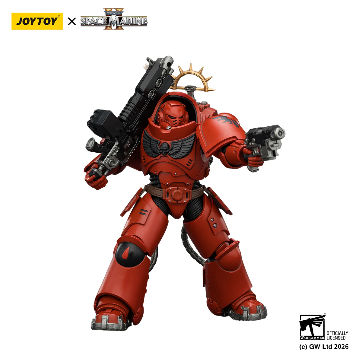 Blood Angels Heavy Intercessor Game Edition Warhammer 40k 1/18 Figurka 13 cm - Image 3