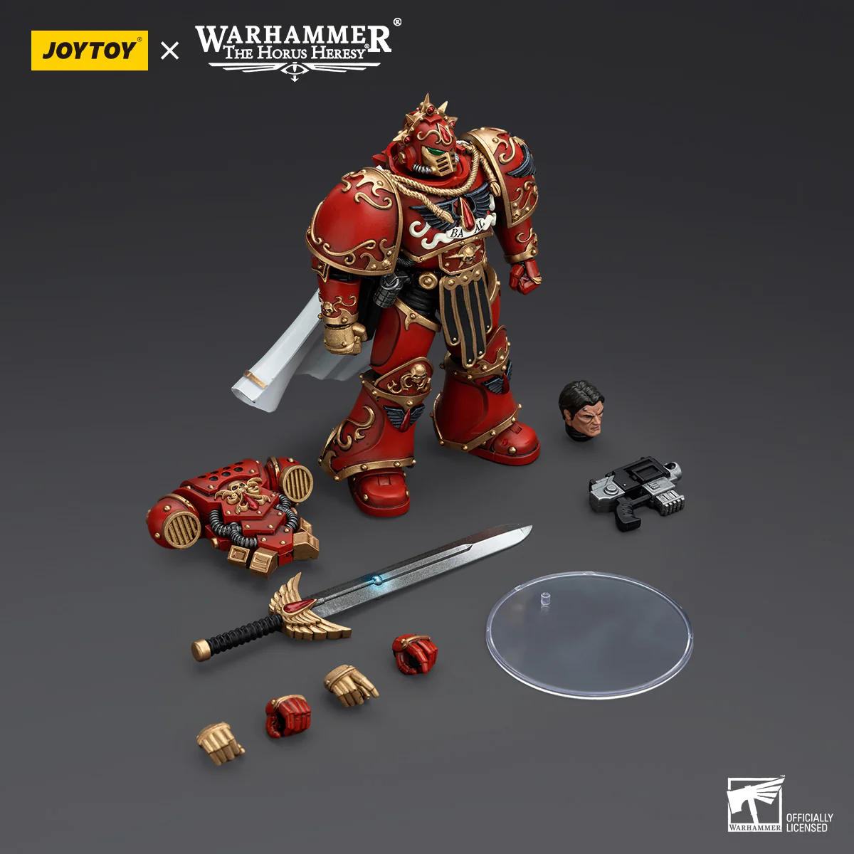 Blood Angels Legion Praetor with Paragon Blade Warhammer The Horus Heresy 1/18 Figurka 13 cm - Image 10