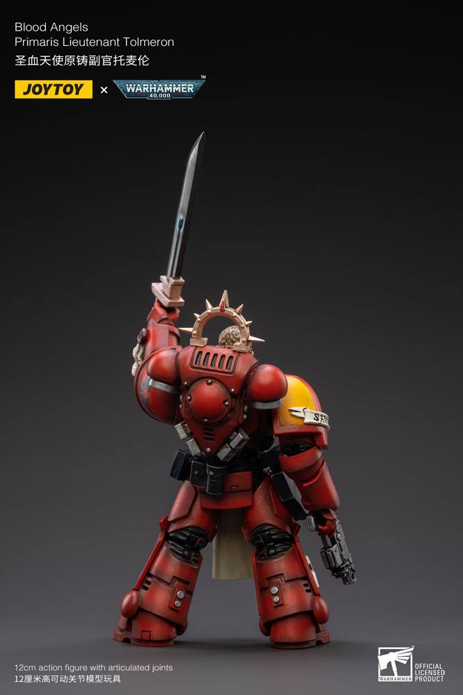 Blood Angels Primaris Lieutenant Tolmeron Warhammer 40k 1/18 Figurka 12 cm - Image 5