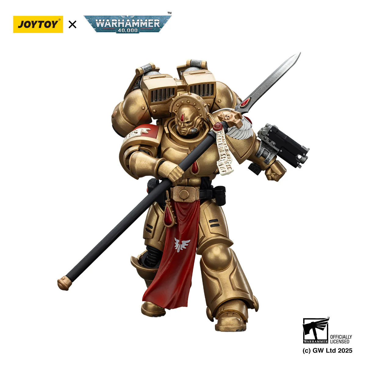 Blood Angels Sanguinary Guard 2 with Angelus Boltgun and Encarmine Spear Warhammer 40k 1/18 Figurka 12 cm - Image 2